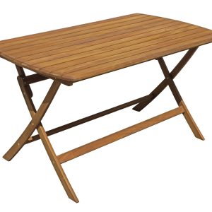 Tavolo castiglione In acacia pieghevole 140X80 Greenwood