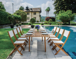 Tavolo donoratico In acacia allungabile 180/240X90 Greenwood