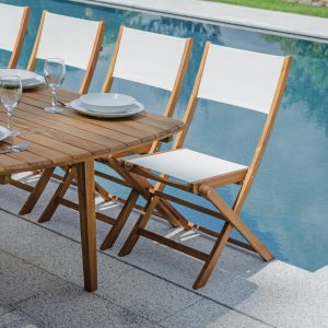 Tavolo donoratico In acacia allungabile 180/240X90 Greenwood