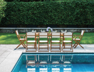 Tavolo donoratico In acacia allungabile 180/240X90 Greenwood