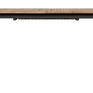 Tavolo Fuerteventura 150/210X90 in alluminio e teak Greenwood