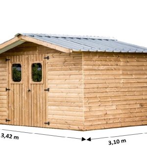 Rifugio terma, pannelli 19 mm.