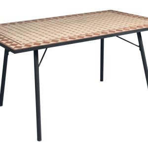 Tavolo Mosaico 150X90 - Ferro Nero 1 Pz