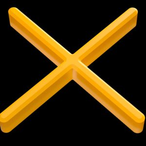 Distanziatori a croce in plastica per posa precisa di pavimenti