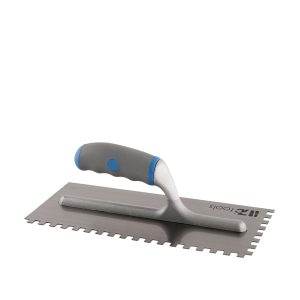 Frattazzo dentato per colla lama in acciaio al carbonio