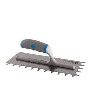 Frattazzo dentato curvo 28x12 cm 7C Tools