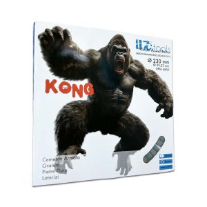 Disco diamantato Kong per tagli a secco segmentato da Ø 230 mm.