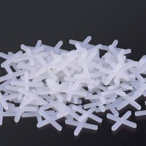 Distanziatori a croce in plastica per posa precisa di pavimenti