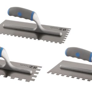 Frattazzo dentato per colla lama in acciaio al carbonio