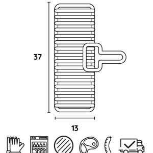 Griglietta per cuocispiedini