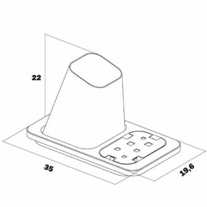 Porta spiedini Gran Sasso Plus