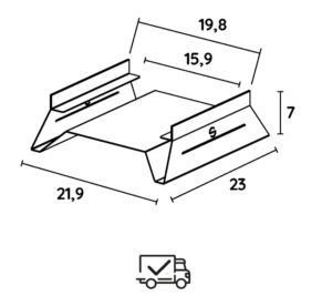 Supporto accendi brace Grisù