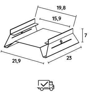 Supporto accendi brace Grisù