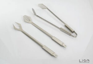 Kit 3 posate Barbecue