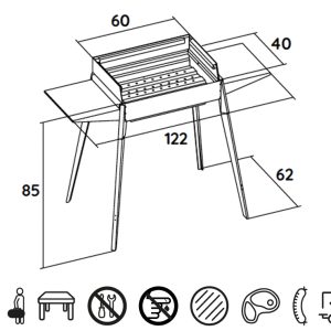 Barbecue Etna Ferro Lisa