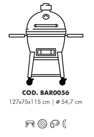 Kamado LISA 21"