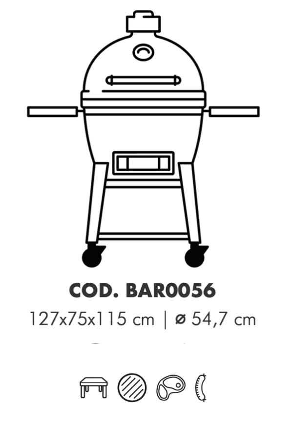 Kamado LISA 21"