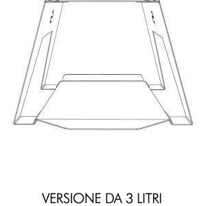 Bacco 3 litri supporto Bag in Box