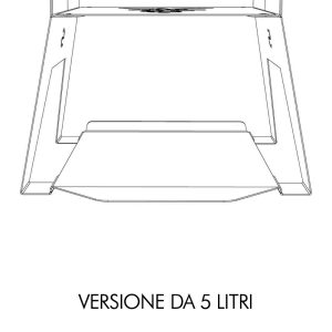 Bacco 5 litri supporto Bag in Box