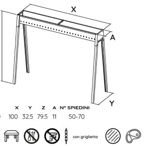Barbeque Torino 100 Lisa