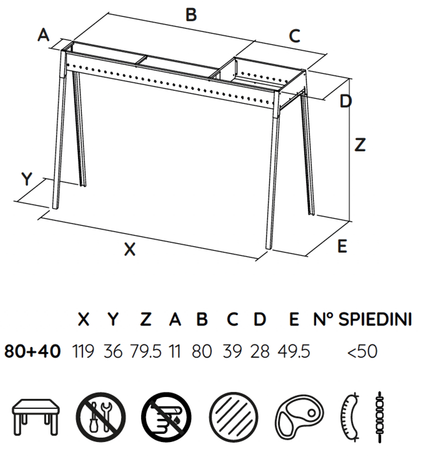Barbeque Milano grill con kit paratia - immagine 3