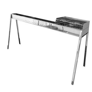 Barbeque Milano grill con kit paratia