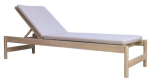 Lettino Dresda in acacia Greenwood