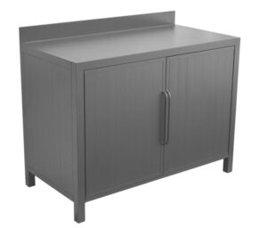 Modulo cucina ad ante Greenwood  antracite 120x60