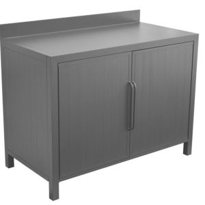 Modulo cucina ad ante Greenwood  antracite 120x60