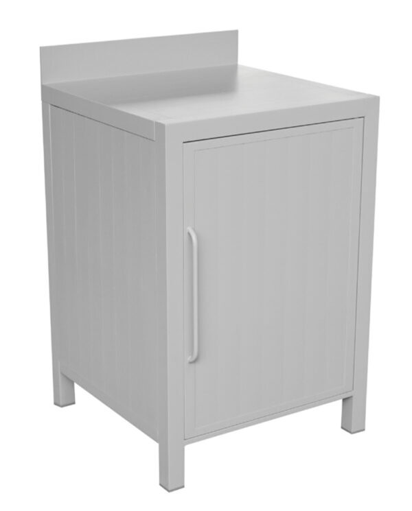 Modulo cucina ad ante Grenwood grigio creta 60x60