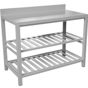 Modulo cucina a ripiani Grenwood grigio creta 120x60