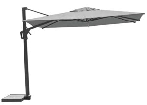 Ombrellone Firenze con palo laterale Greenwood 3x3