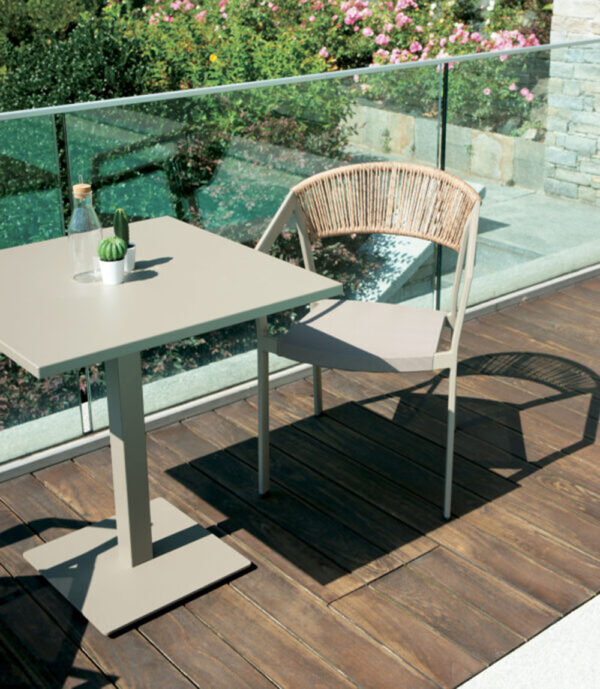 Piano in alluminio Greenwood 70x70