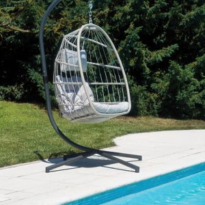 Poltrona sospesa Greenwood antracite