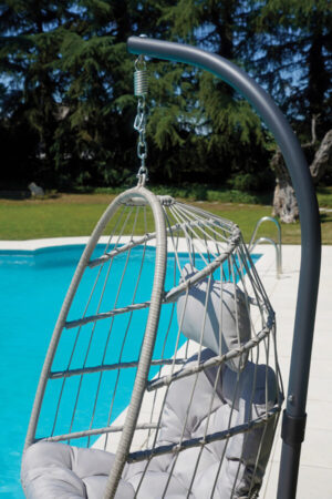 Poltrona sospesa Greenwood antracite