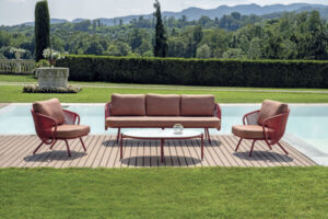 Salotto Saint-Rafael in alluminio Greenwood