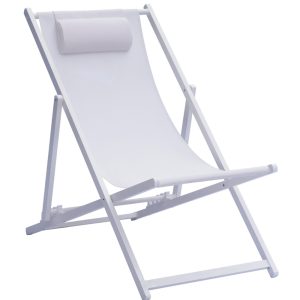 Sdraio Mare in alluminio e textilene Greenwood