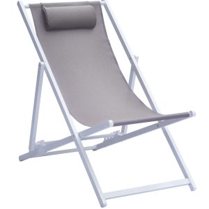 Sdraio Mare in alluminio e textilene Greenwood