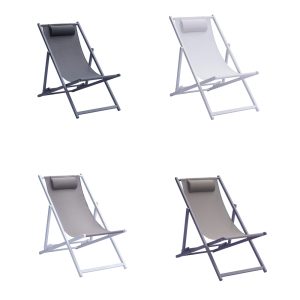 Sdraio Mare in alluminio e textilene Greenwood