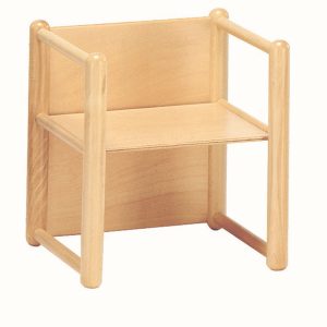 Sedia Dixi pluriuso in legno di Faggio Adex