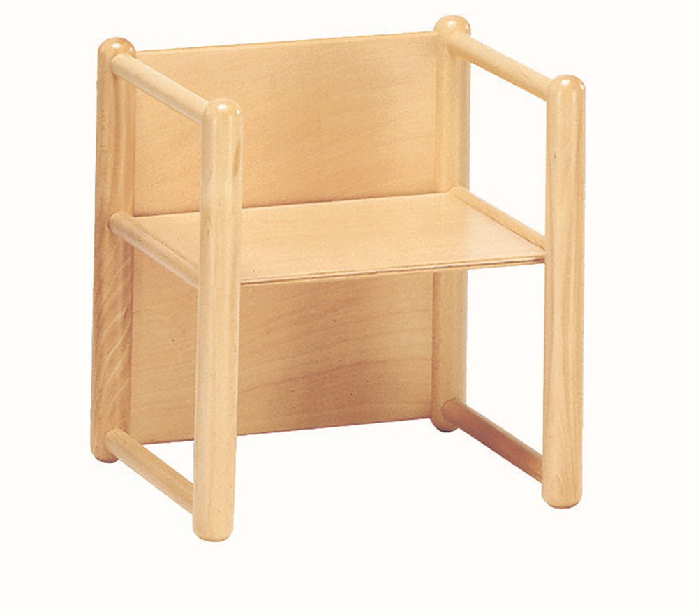 Struttura in faggio della sedia DIXI di Adex