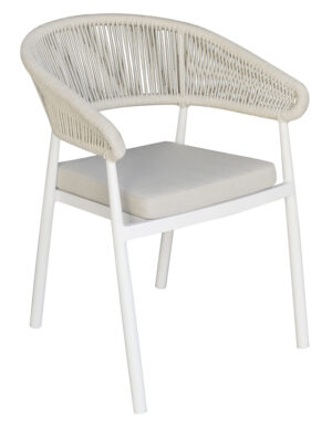 Sedia Perugia in alluminio Greenwood