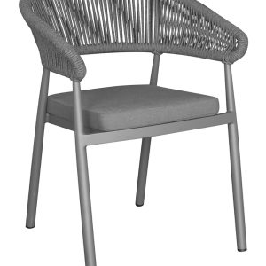 Sedia Perugia in alluminio Greenwood