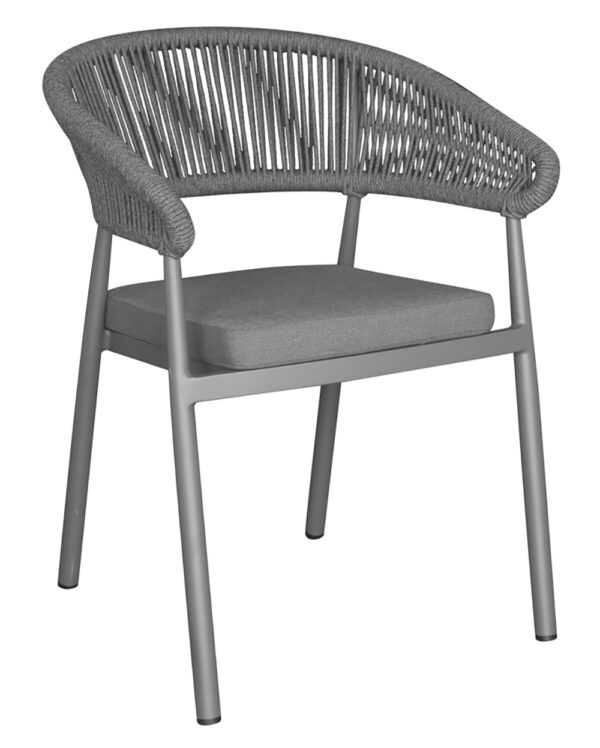 Sedia Perugia in alluminio Greenwood