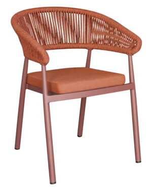 Sedia Perugia in alluminio Greenwood