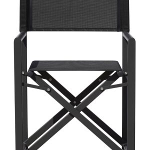 Sedia da regista Paros in alluminio e textilene Greenwood