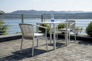 Sedia Verona in alluminio Greenwood