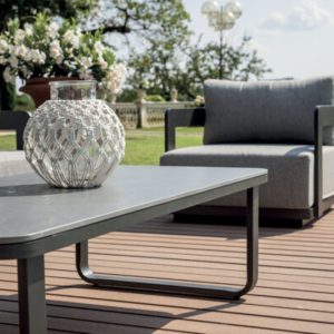 Salotto Antibes in alluminio Greenwood