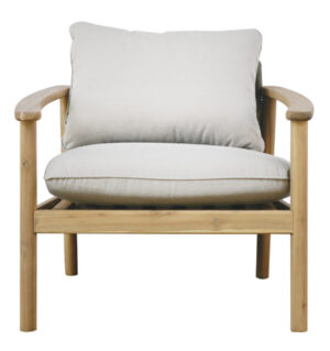 Salotto Scilla in acacia Greenwood antracite