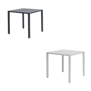 Tavolo Garda autolivellante in acciaio Greenwood 70x70